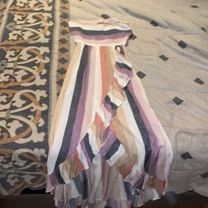 Brand new strapless dress-Forever21